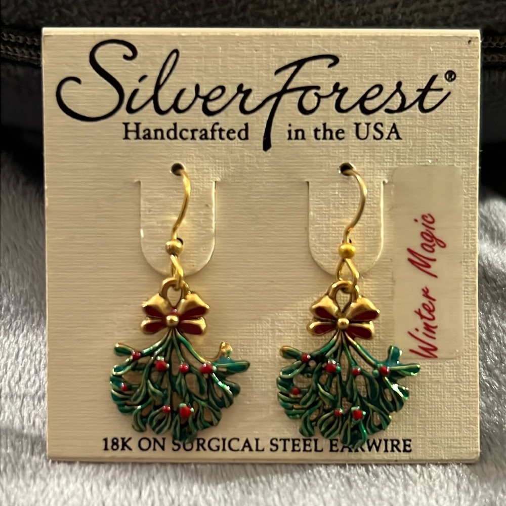 Holiday earrings